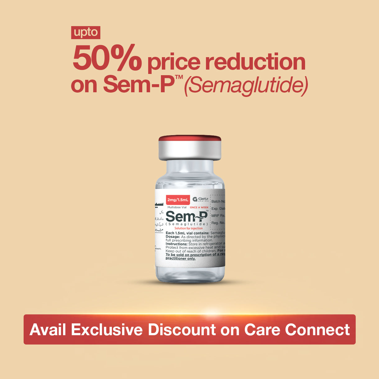 Sem-P™ Injection/Vial (Semaglutide) – Care Connect